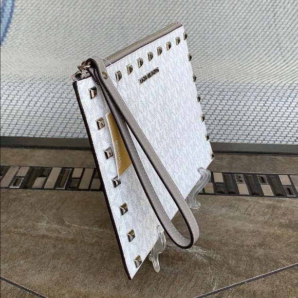 MICHAEL KORS JET SET TRAVEL XL ZIP CLUTCH WRISTLET - Picture 2 of 16